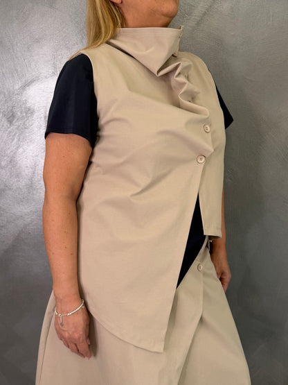 Gilet Aurea Beige