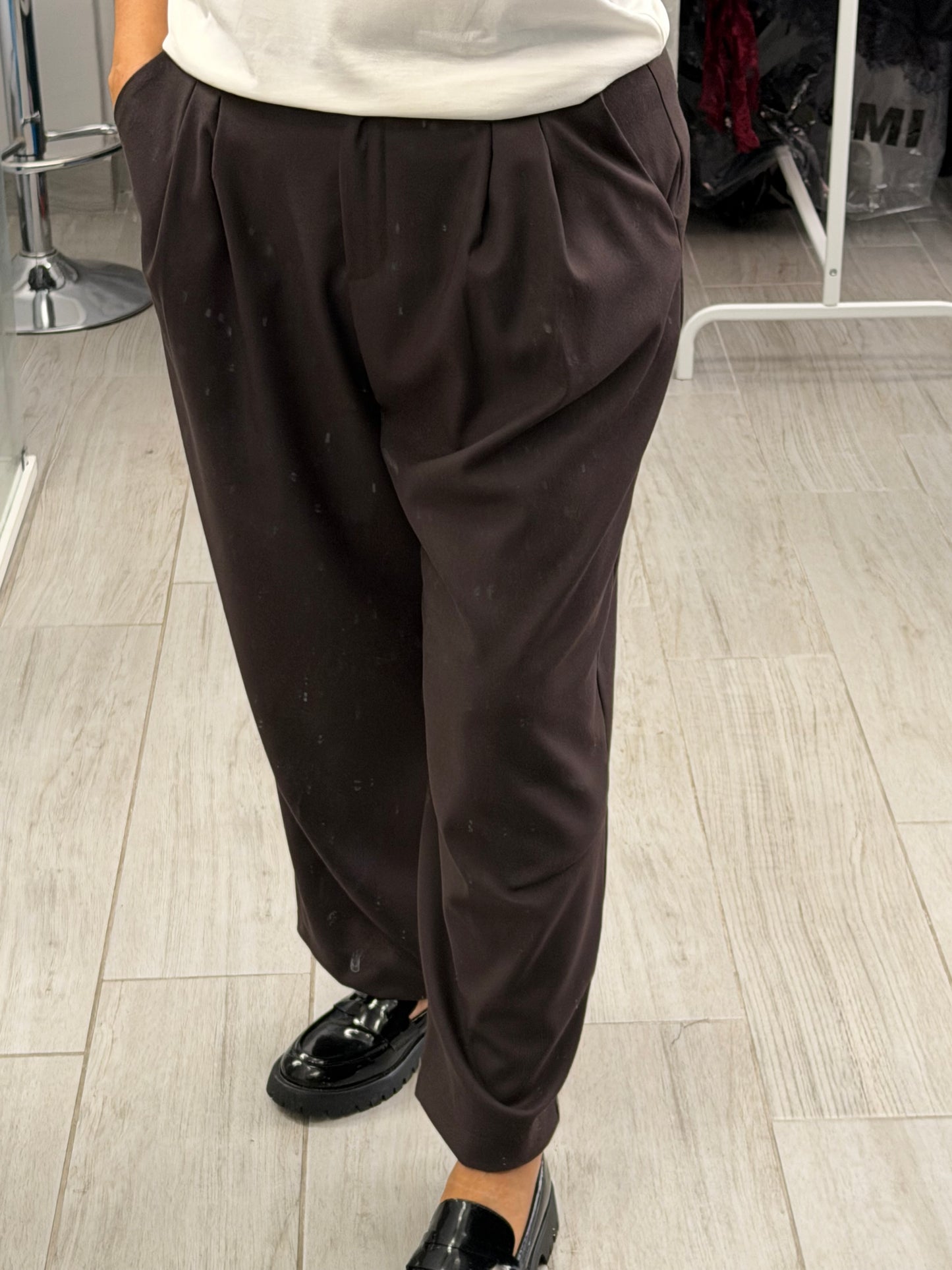 Pantalone Baggy Marrone Vicolo