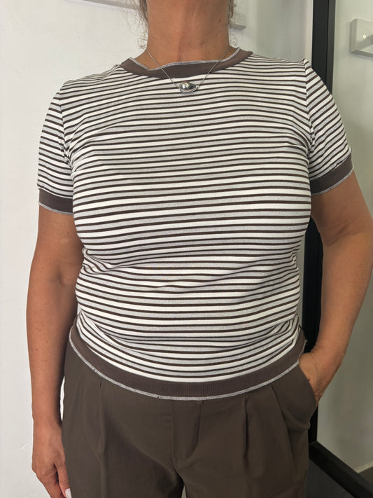 T-Shirt Bea Burro e Cioccolato