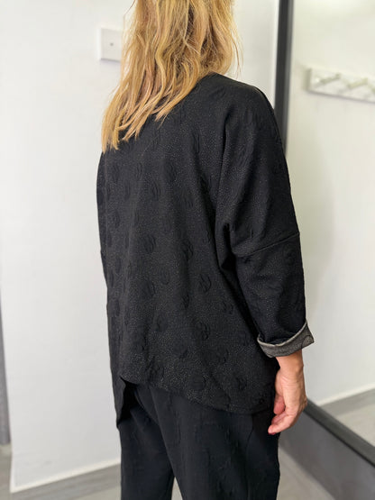 Casacca Wendy Bolle Nera