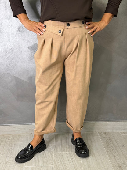 Pantalone 158C Emily Beige