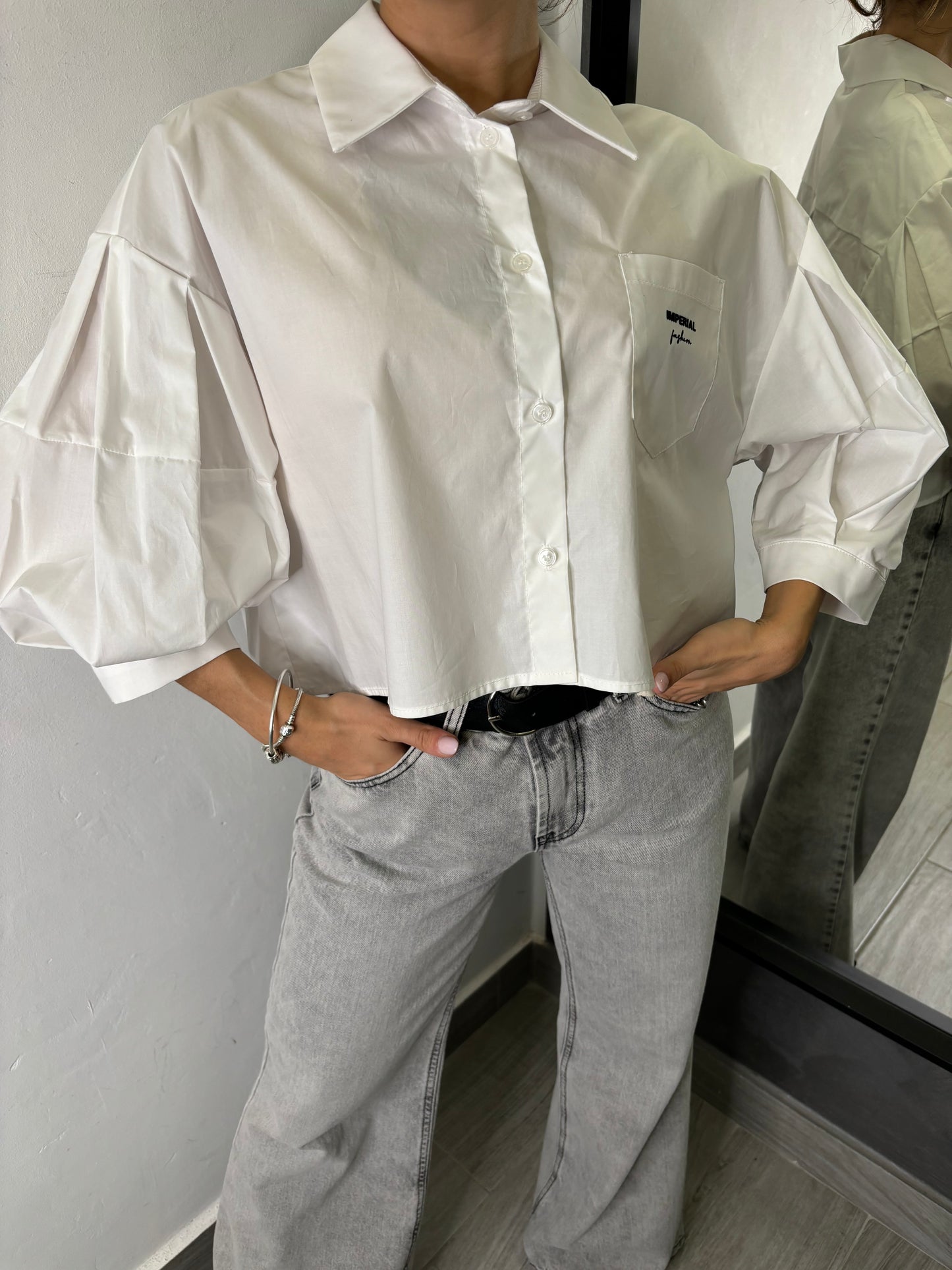 Camicia Bianca Imperial