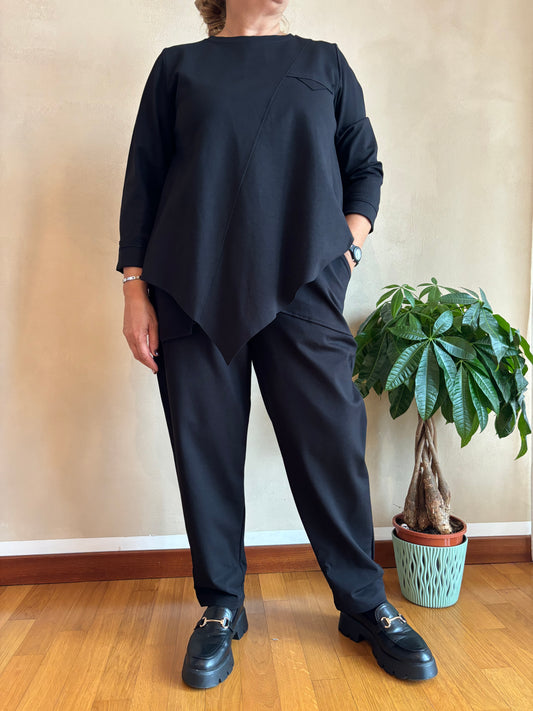 Pantalone 158C Attila Nero