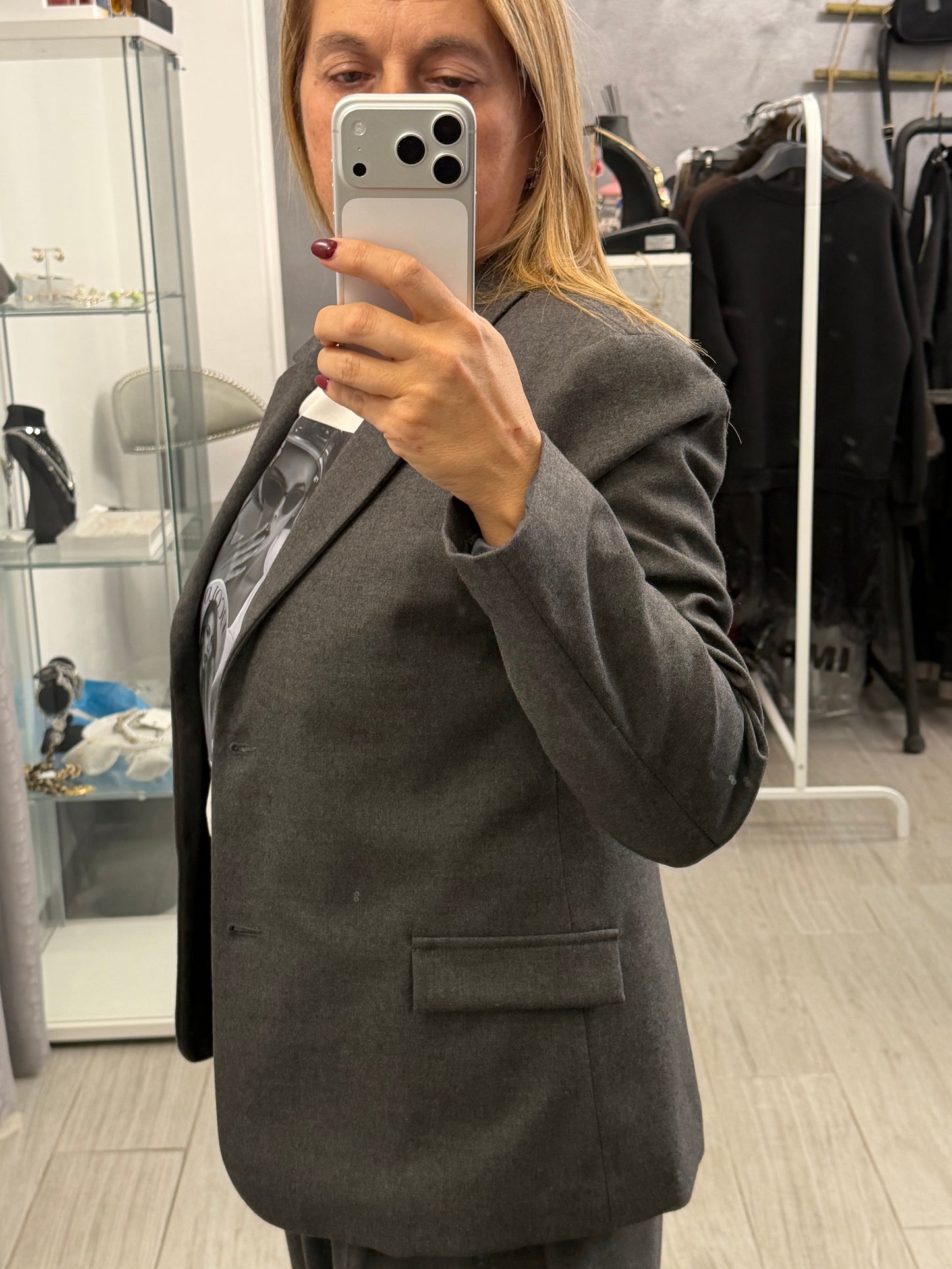 Giacca Grigia Vicolo