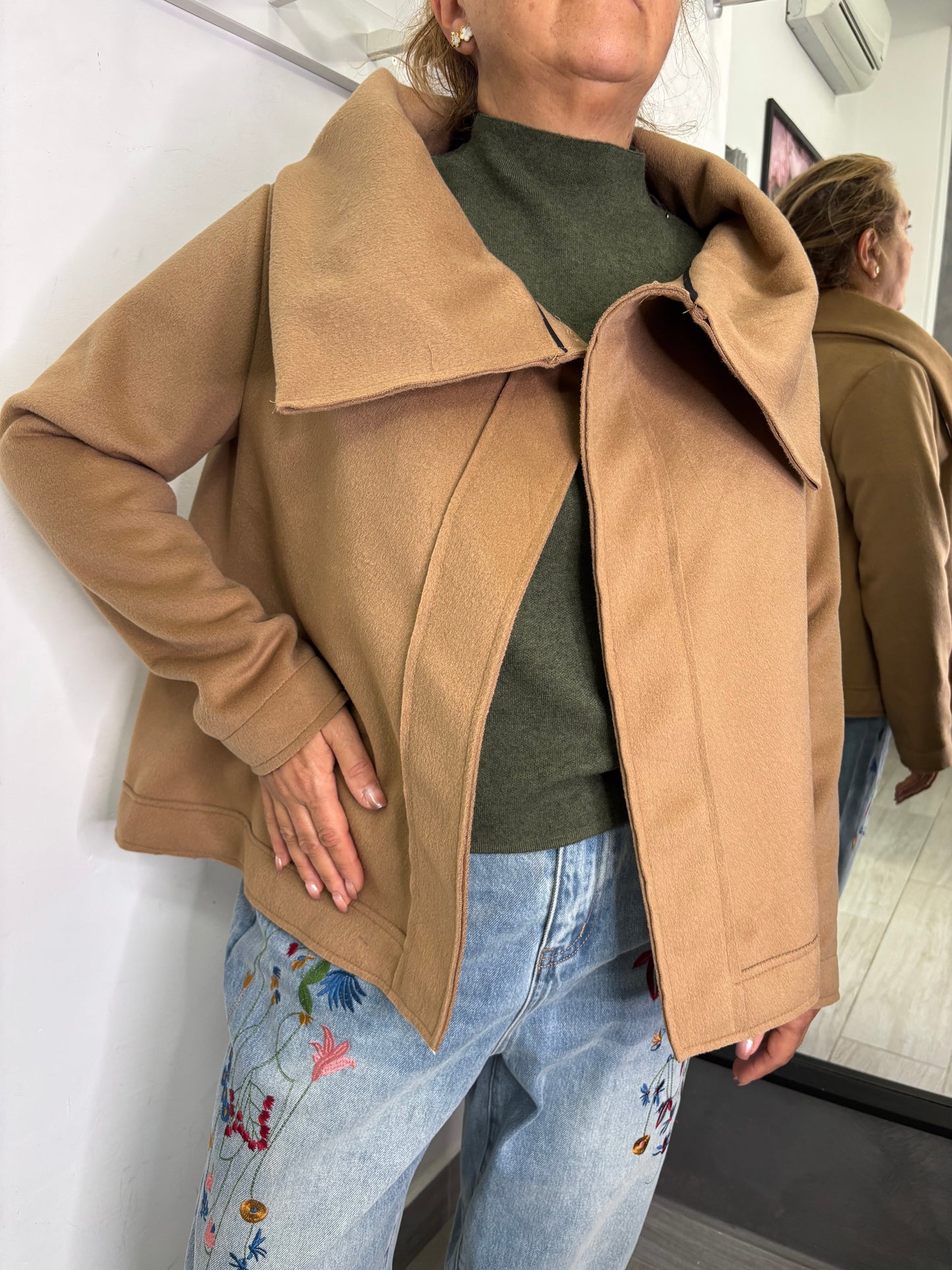 Giacca Wendy Zaira Cammello