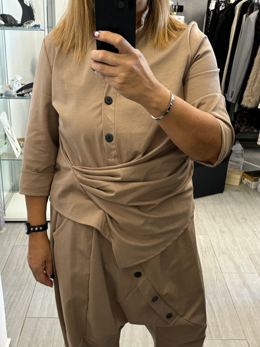 Casacca Sun Andrew Beige Scuro