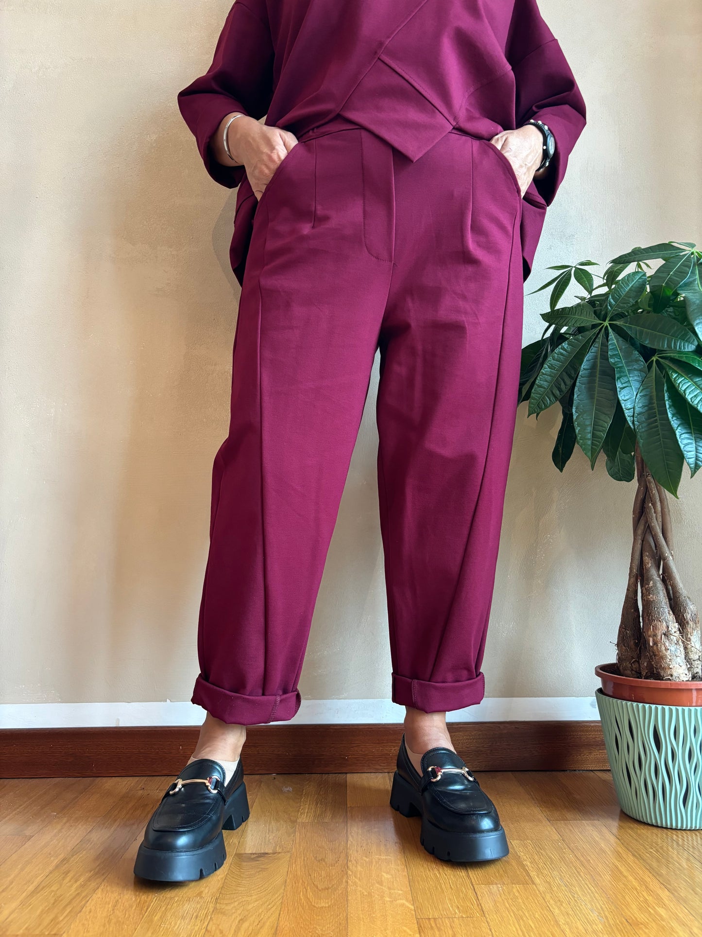 Pantalone Sun Olivia 2.0 Bordeaux