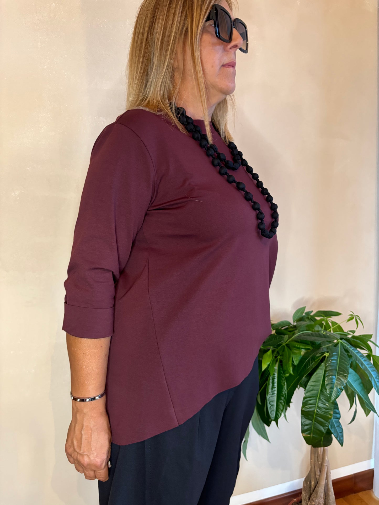 Maglia Wendy Ambra Bordeaux