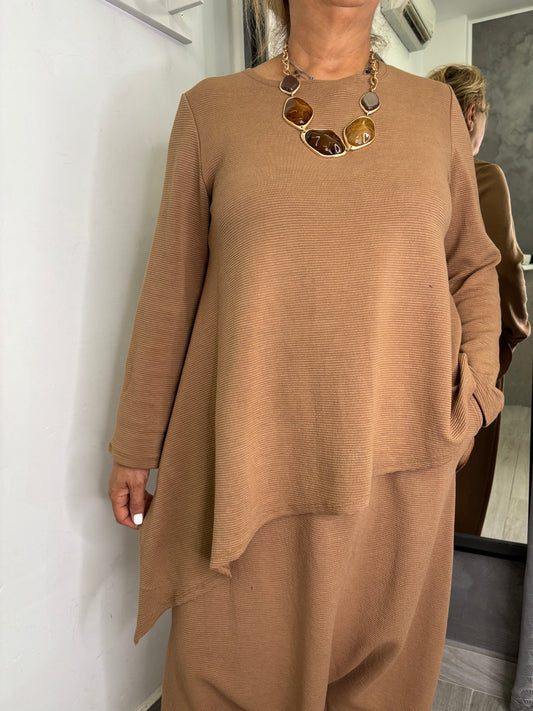 Maglia Wendy Morgan Con Punta Cammello