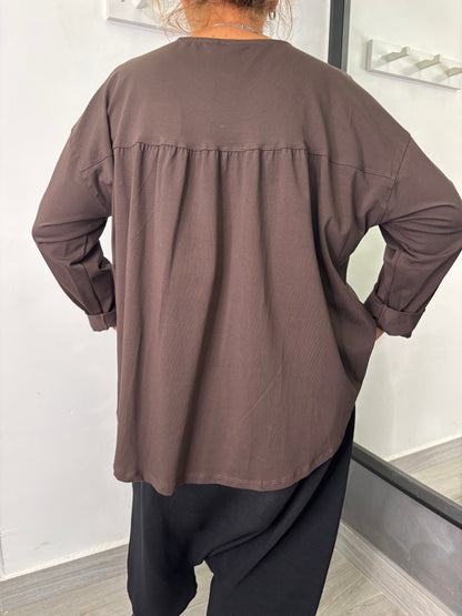 Maglia Wendy Cledy Marrone