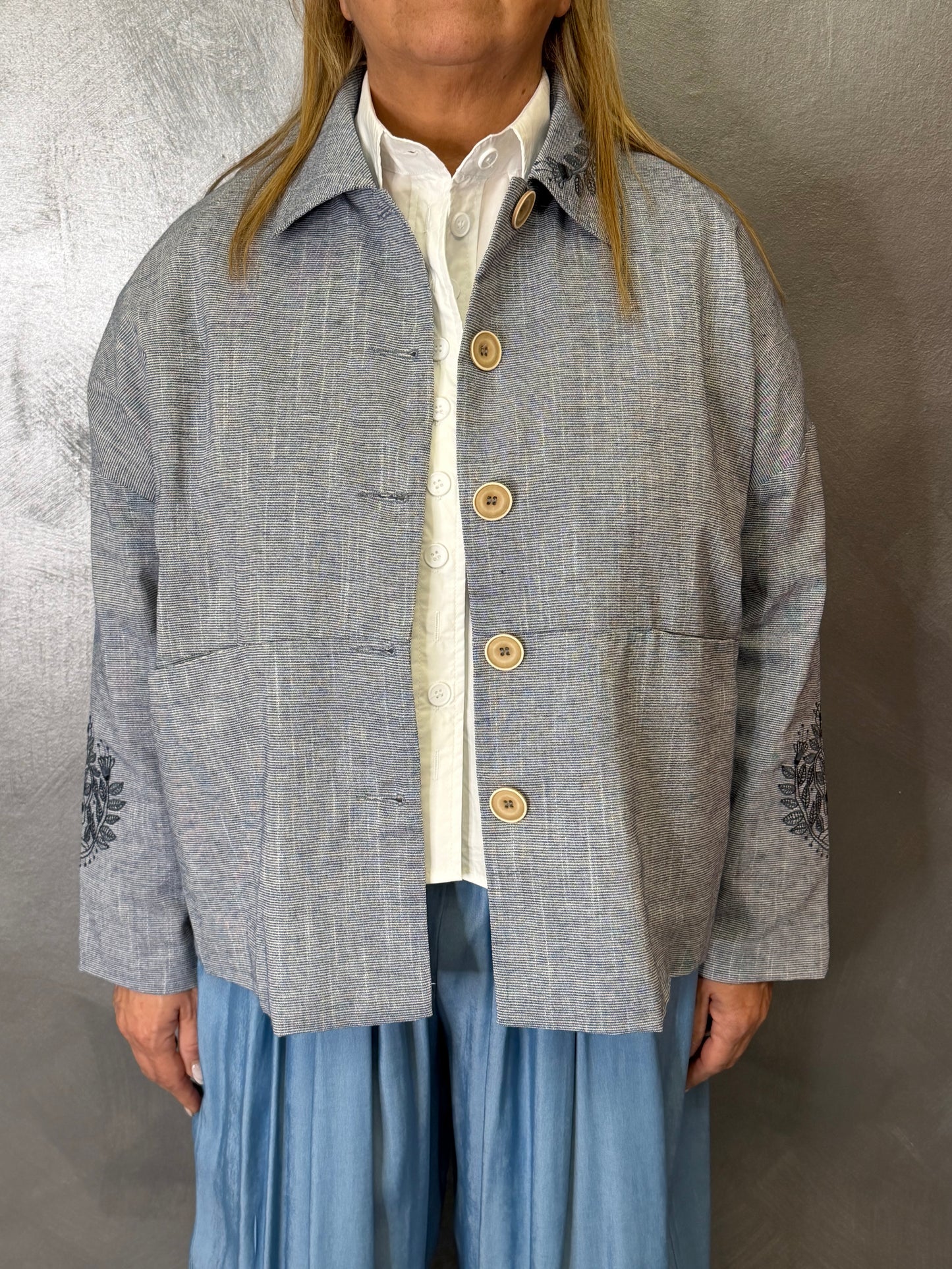 Giacca Alvira Blu