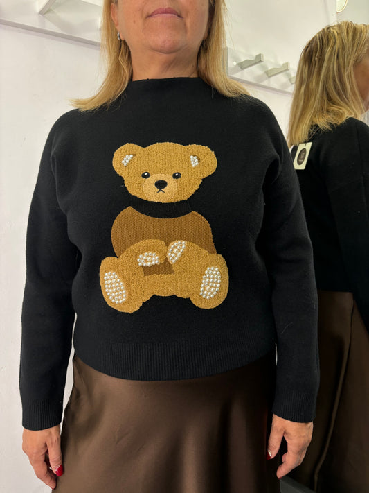 Maglia Teddy Nera