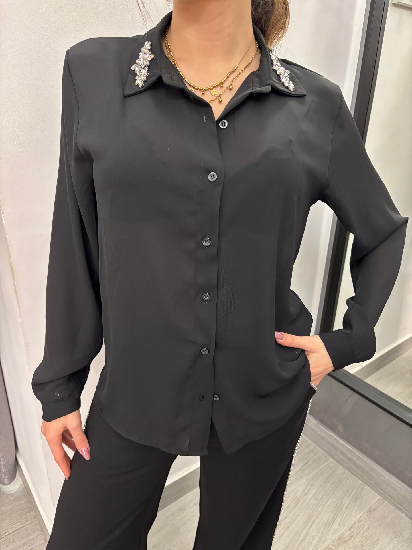 Camicia Pietre Nera