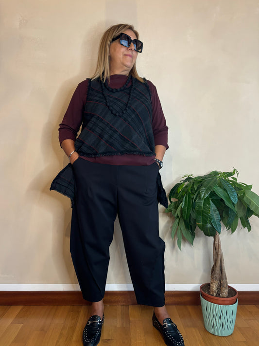 Pantalone Wendy Balloon Nero