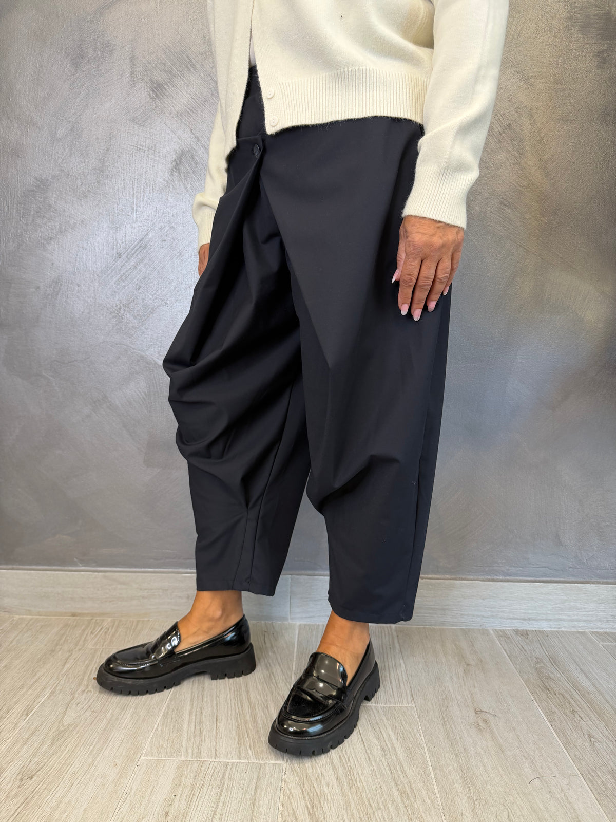 Pantalone Wendy Doppio Pareo Blu