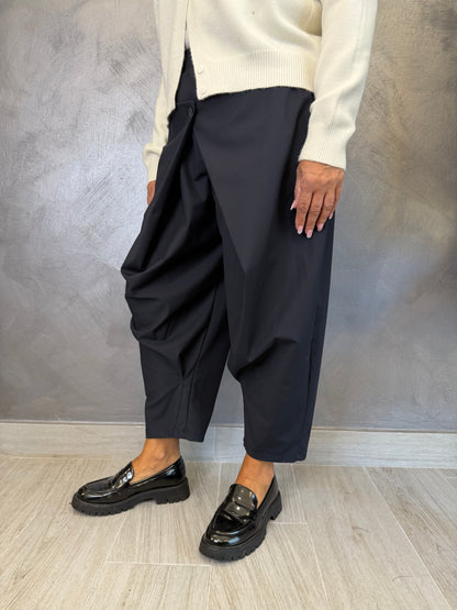 Pantalone Wendy Doppio Pareo Blu