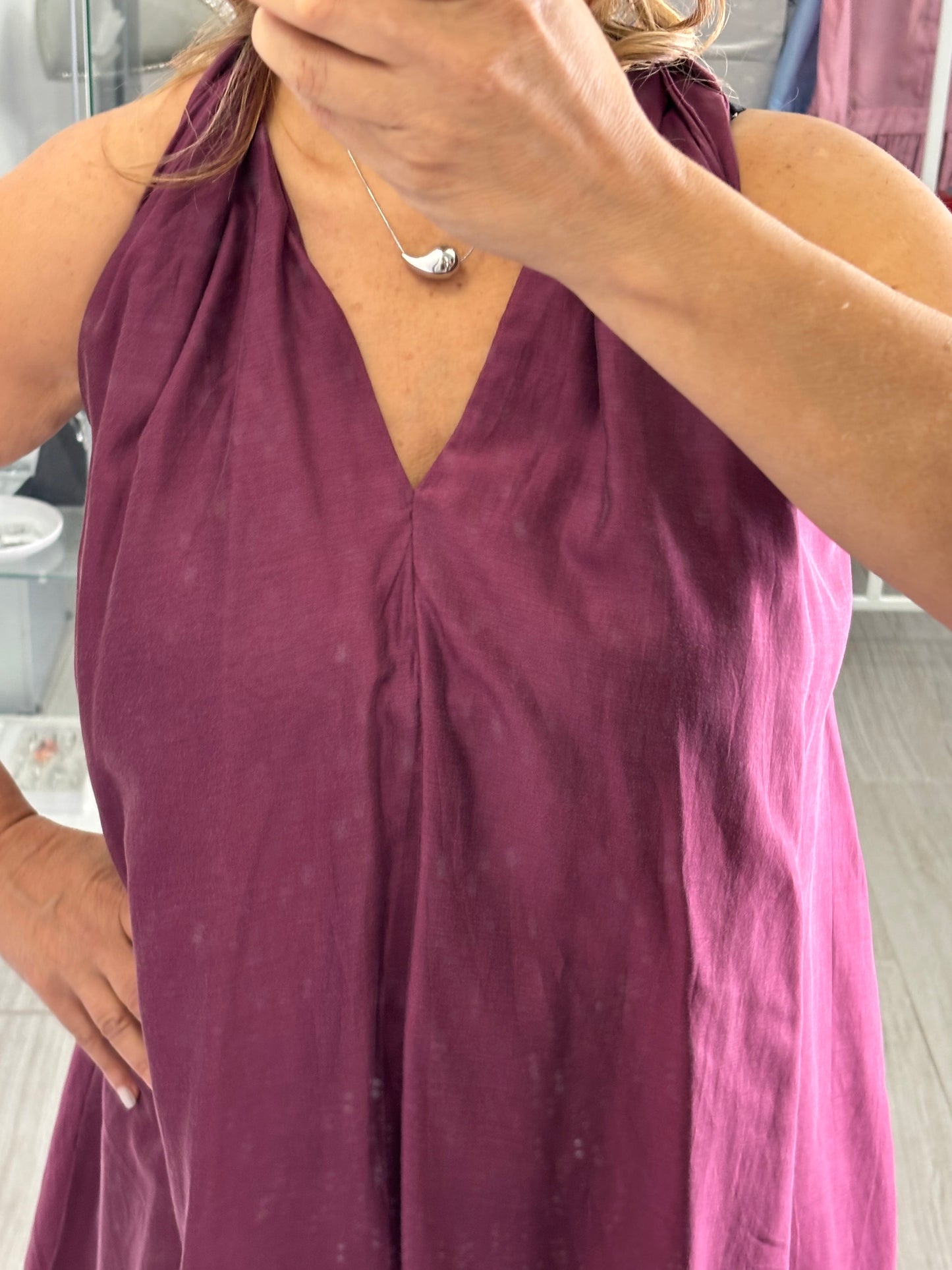 Abito Lara Bordeaux