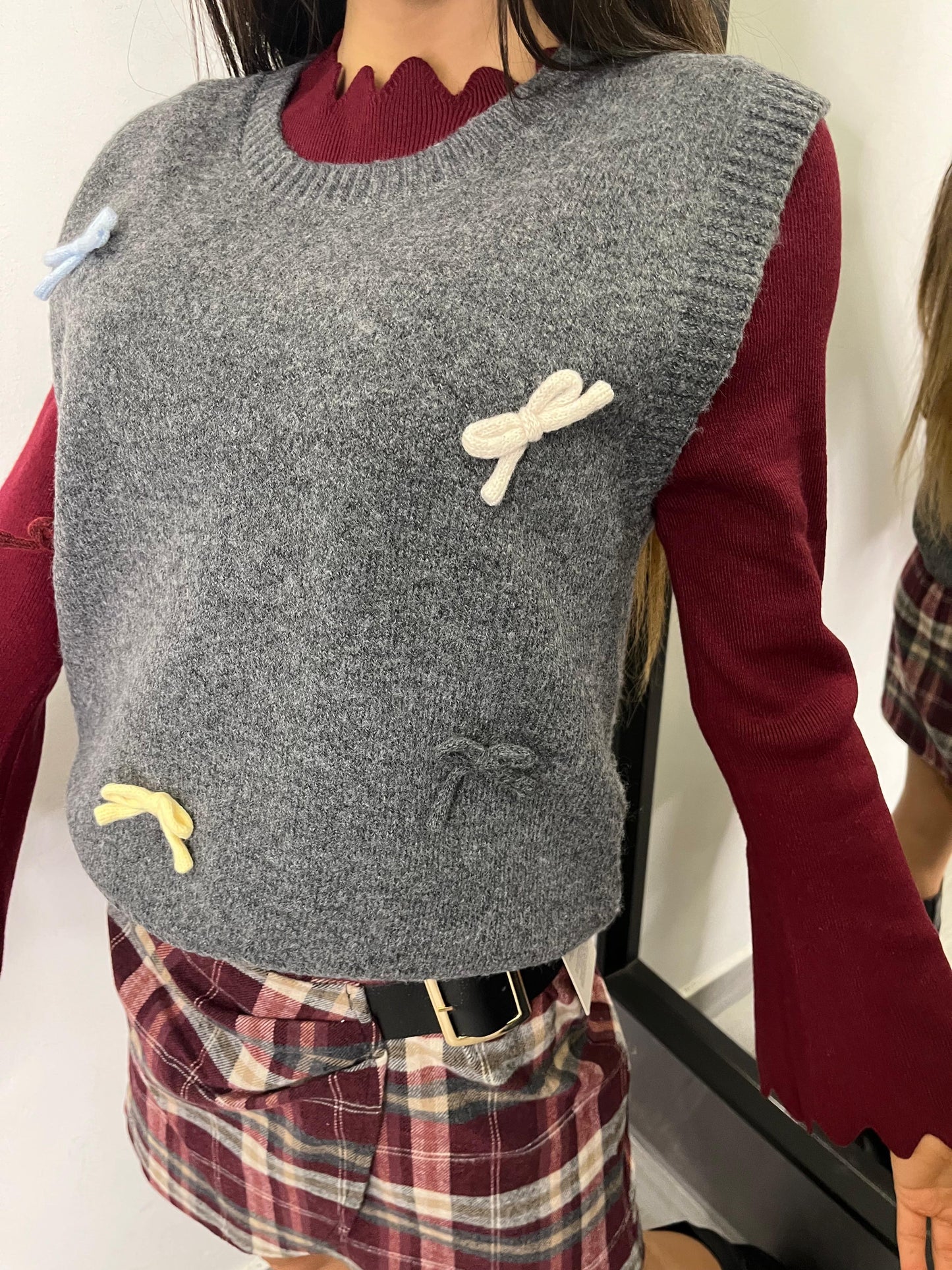 Gilet Fiocchetti Grigio