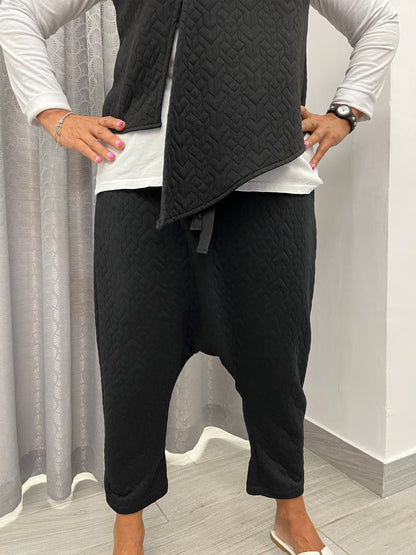 Pantalone Wendy a cavallo basso Nero