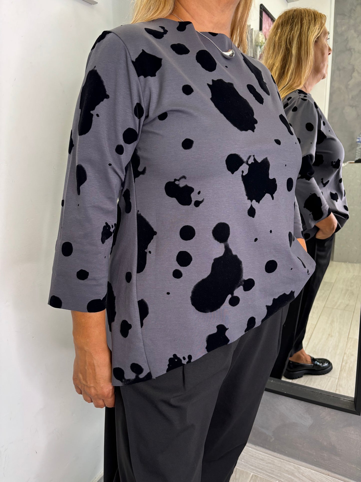 Maglia Wendy Murales Grigia