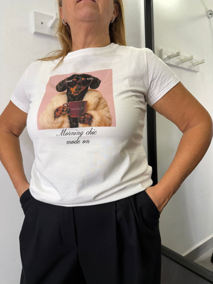 T-shirt Morning chic mode on Vicolo