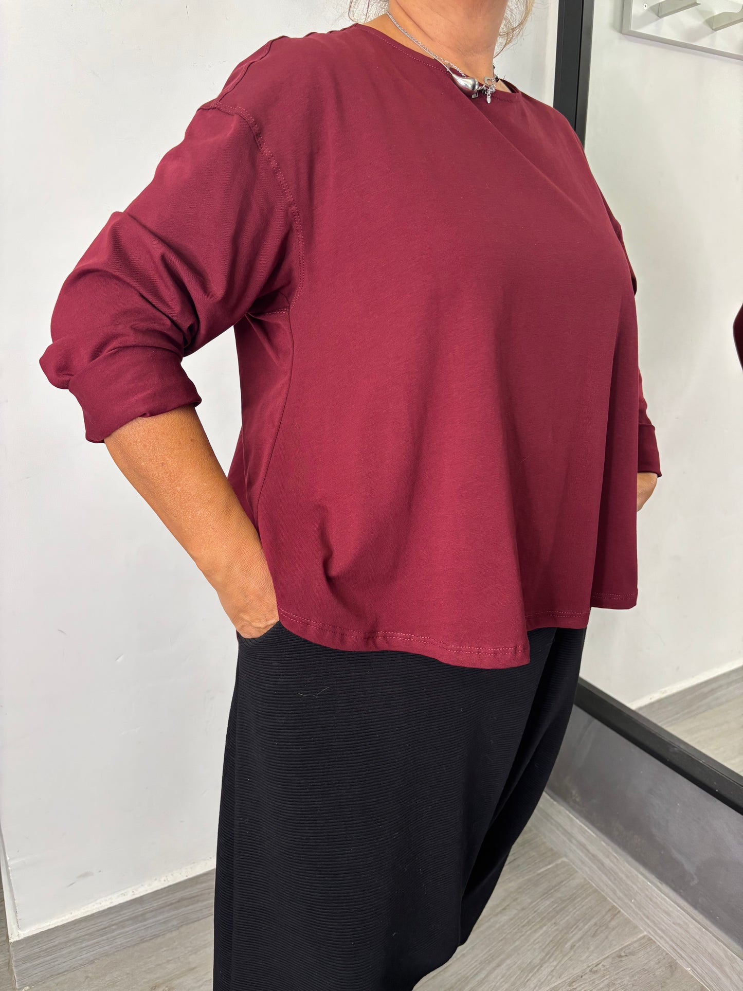 Maglia Wendy Cledy Bordeaux