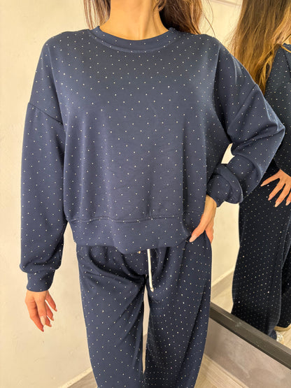 Felpa Lux Blu