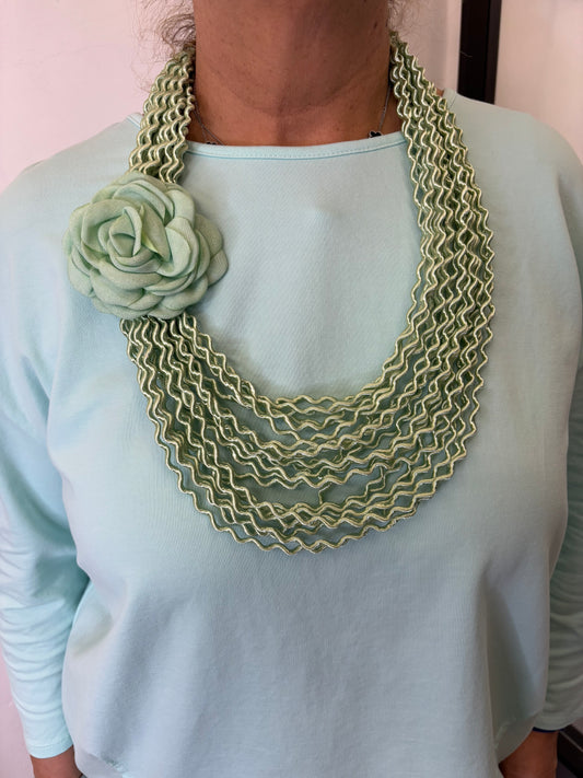 Collana Rose Menta