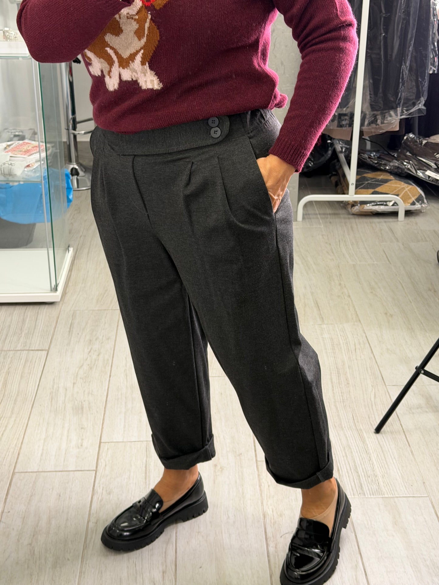 Pantalone Sun Jason 2.0 Grigio Scuro