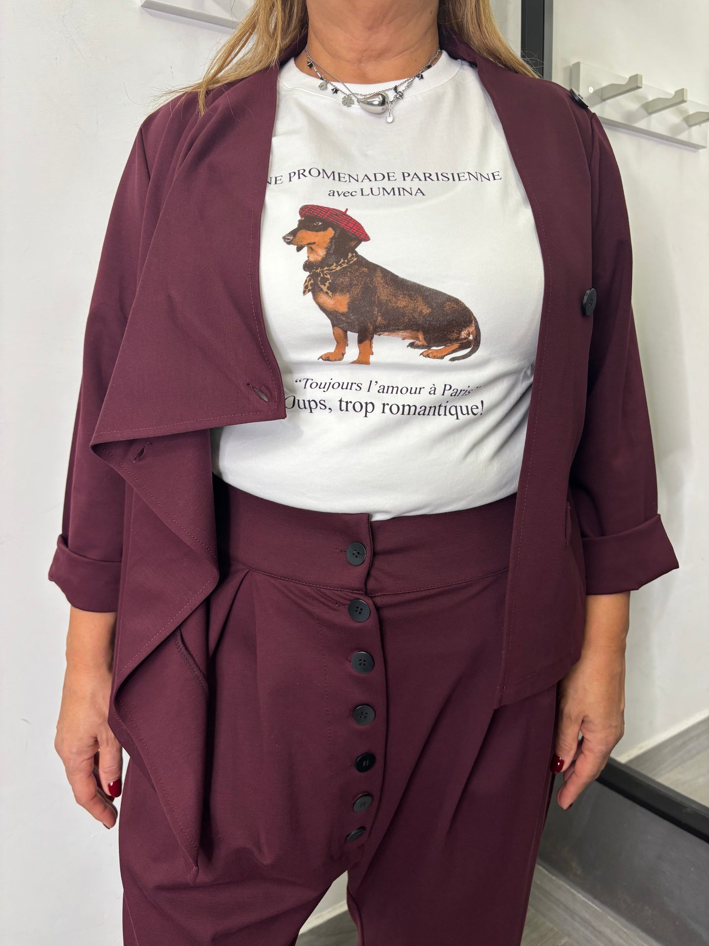 Giacca Sun Milu’ Burgundi