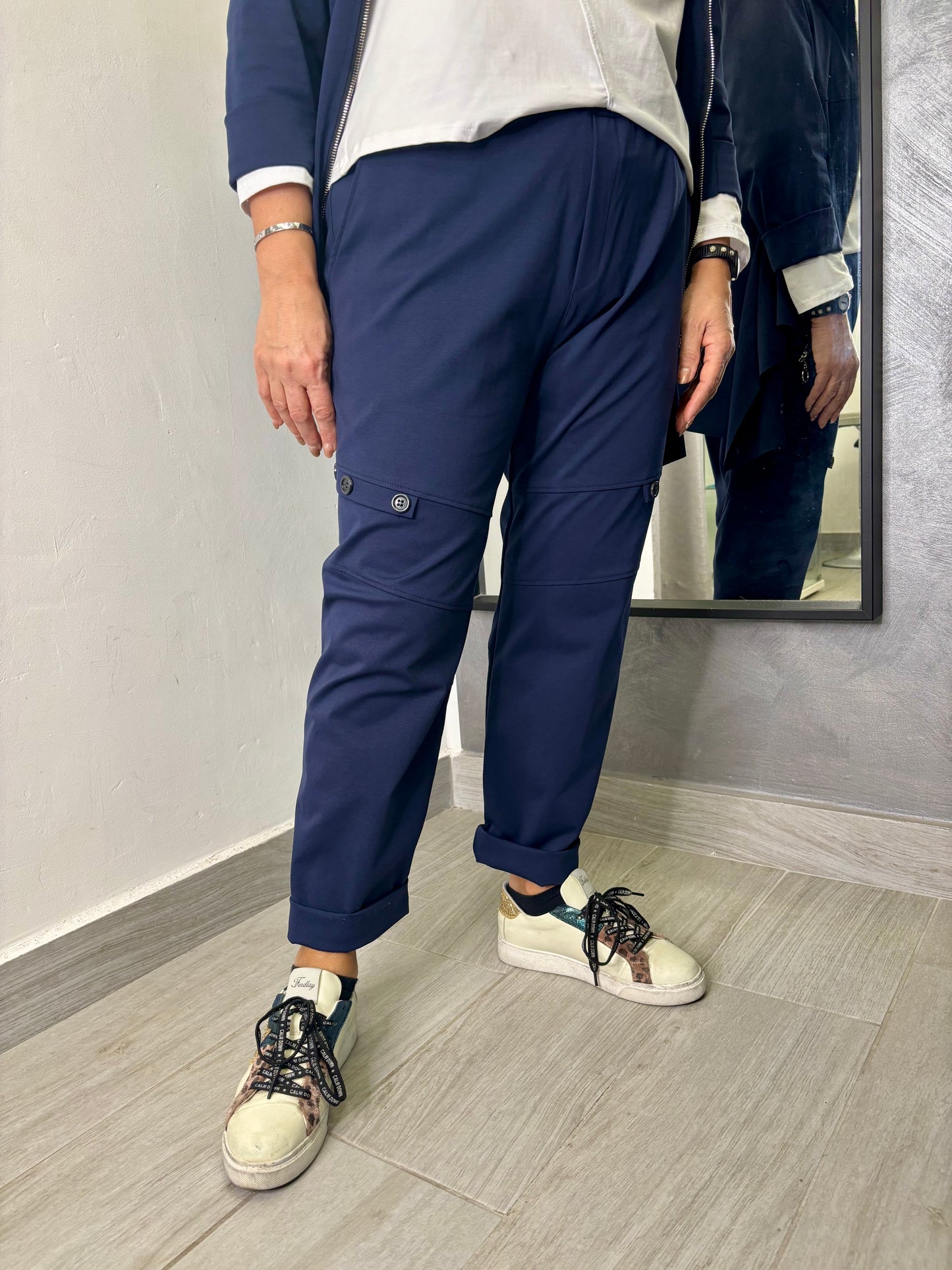 Pantalone 158C Lucilla Blu