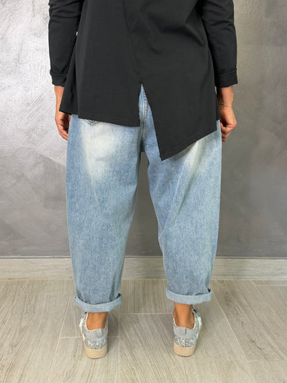 Jeans Wendy Papavero Blu