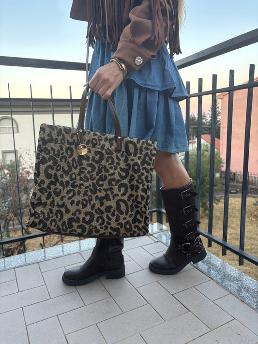 Borsa Leopardata
