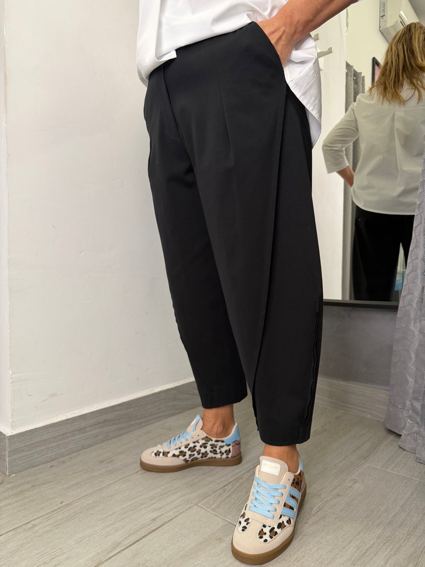 Pantalone Wendy Balloon Nero