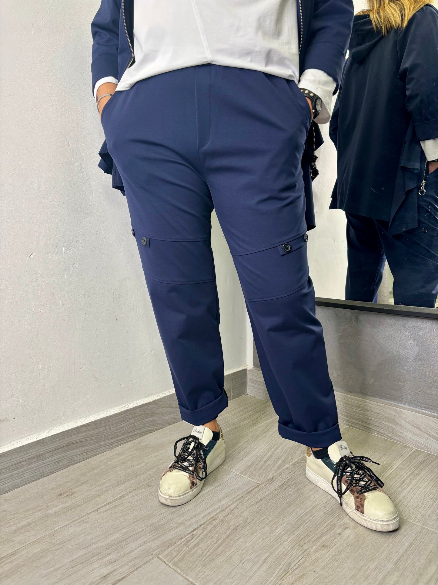 Pantalone 158C Lucilla Blu