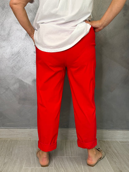 Pantalone 158C Ambra Rosso