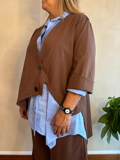 Giacca Sun Beatrix Marrone