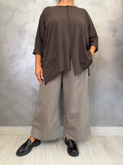 Maglia Wendy Ofelia Marrone