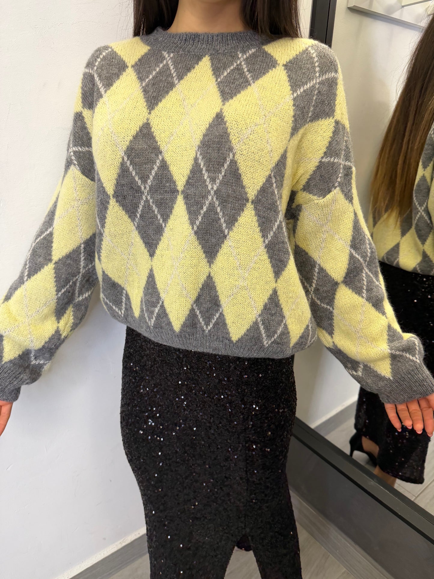 Maglione Isabelle Grigio