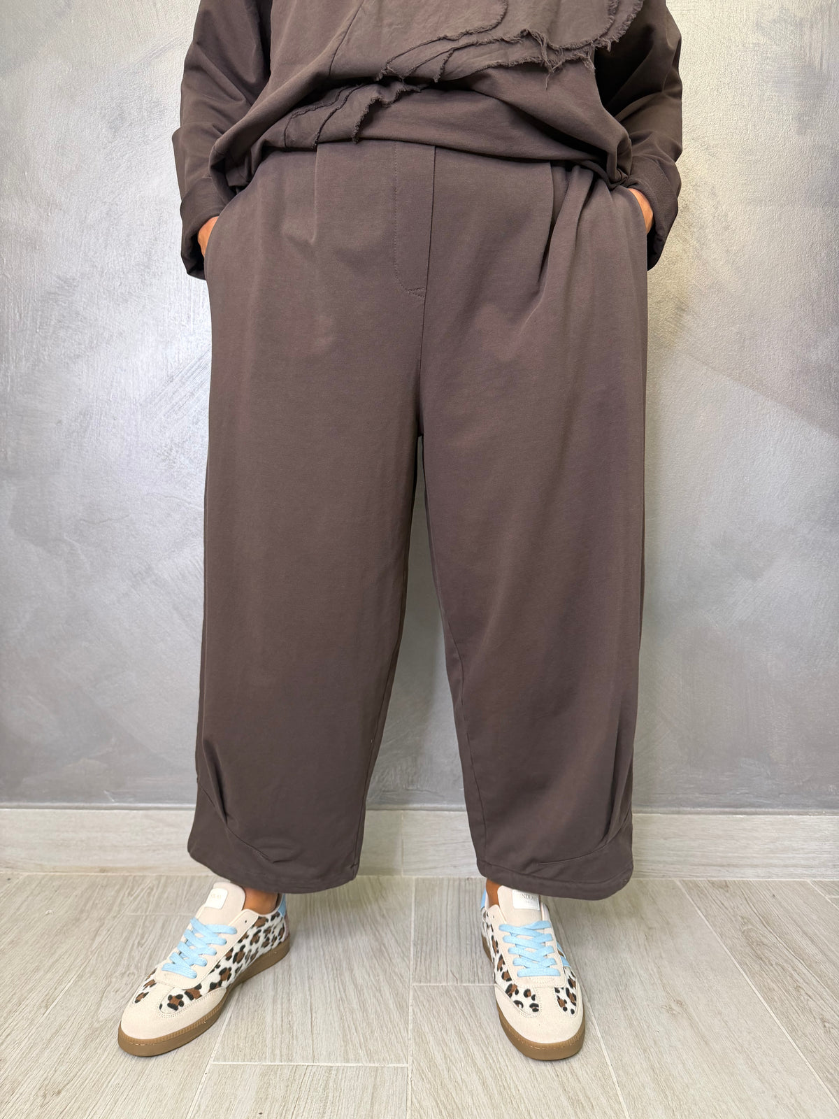 Pantalone Wendy Dalia Marrone