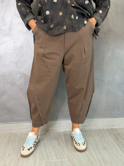 Pantalone Wendy Balloon Marrone