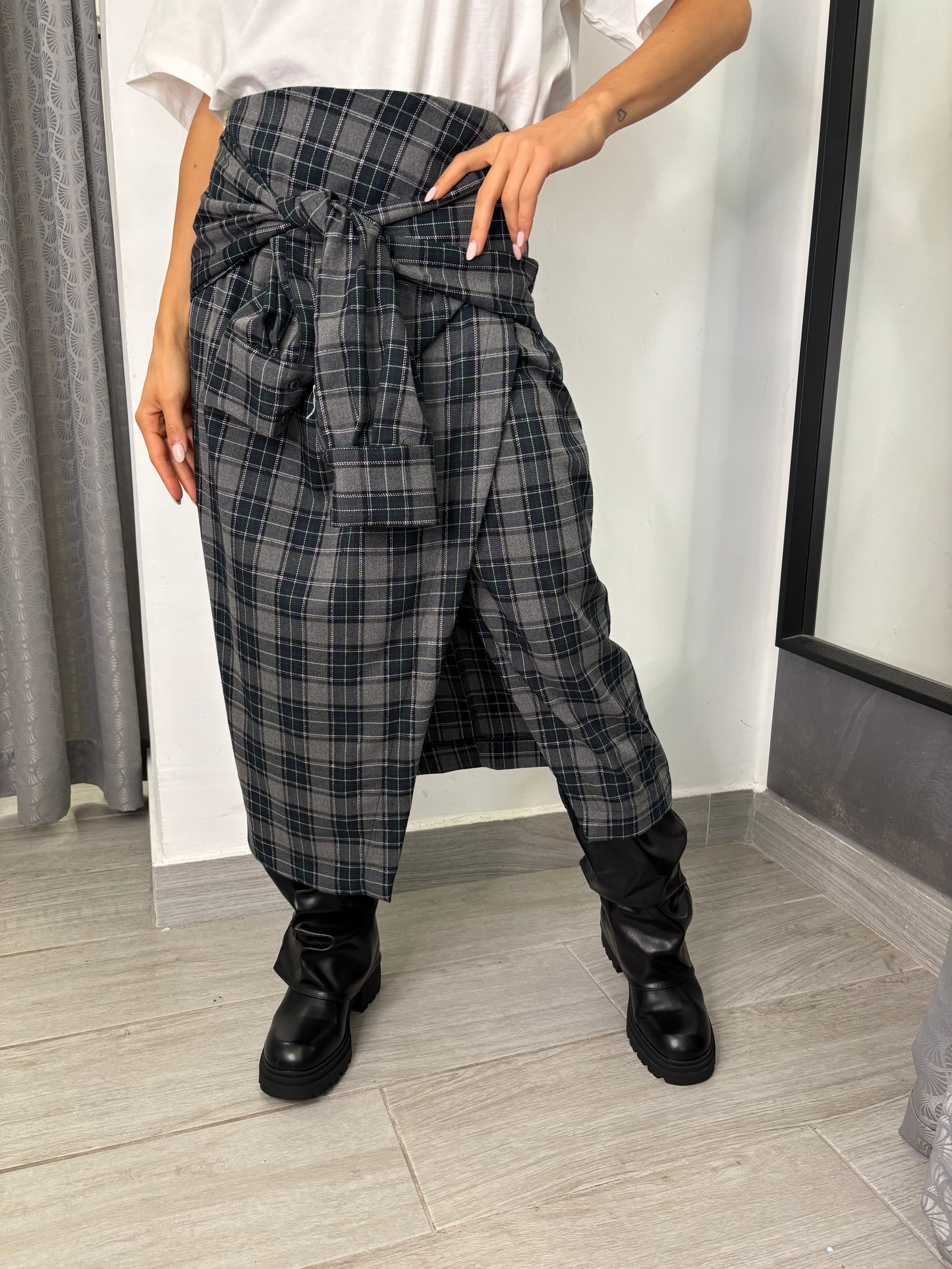 Gonna Tartan Camicia Vicolo