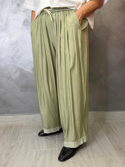 Pantalone Alvira Verde