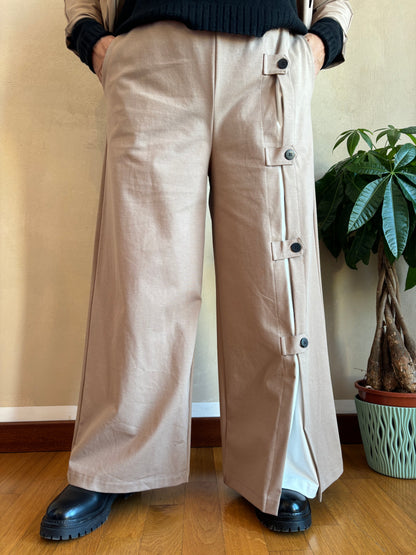 Pantalone Sun Giselle Beige Scuro