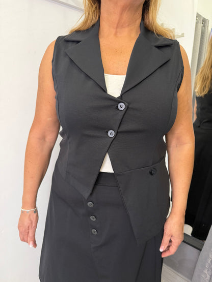 Gilet Sun Marilu Nero