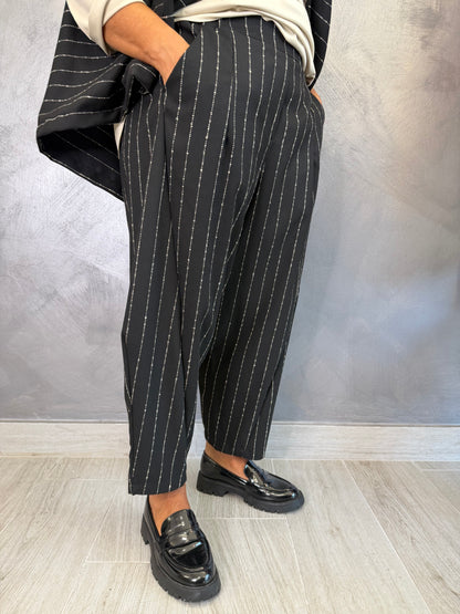Pantalone Aléa Uni Ambra Nero