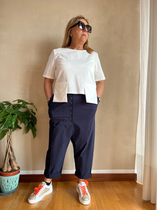 Pantalone Sun Florinda Blu