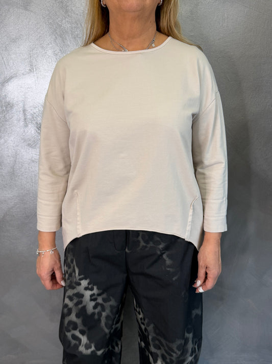 Felpa Wendy Lia Beige