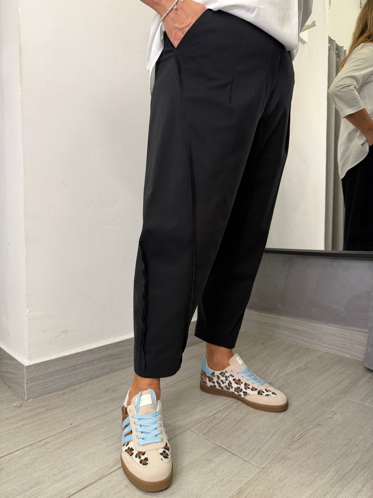 Pantalone Wendy Balloon Nero
