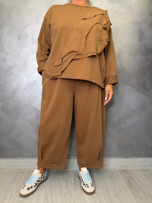 Pantalone Wendy Dalia Camel